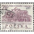 POLAND, Warsaw, Staszic Palace , violet 1965, 2...