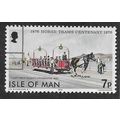 IOM 1974 7P 'HORSE TRAMS CENTENARY' FINE USED (...
