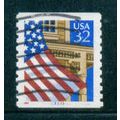 Used 2913 32c U.S. Flag Over Porch Fine CNS 333...