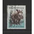 SouthAfrica.SG155 3d White Rhinoceros.Fine Used...