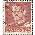DENMARK, King Frederick IX, reddish brown 1950,...