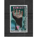 UnitedNations.G53 50c Cupped Hand.Fine Used.Jan23