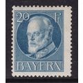 Bavaria 1914 Prince Ludwig 20pf Mint Hung SG 18...