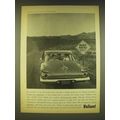 1962 Valiant Signet 200 Car Ad - Bump ahead (except for Valiants)