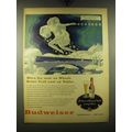 1948 Budweiser Beer Ad - art by William P Welsh...