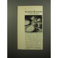1951 Wedgwood Grapevine Dinnerware Ad - Wedgwood a living tradition