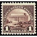 571, Mint $1 VF NH - Nice & Fresh - Lincoln Mem...