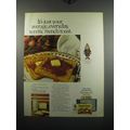 1972 Aunt Jemima French Toast Ad - It's just your average, everyday, terrific