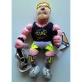 wwf ljn hasbro wrestling superstars 8" jeff jar...