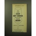 1959 Duff Gordon Sherries Advertisement