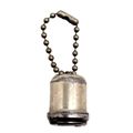 Pocket Dime Coin Holder Keychain Charm Fob Purs...