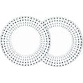 Nachtmann Bossa Nova Set of 2 Dinner Plates-10....