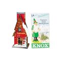 078550R - Knox Metal Incense House with Incense...