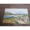 1940s Postcard - Irish Fishing Village - Irelan...