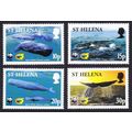 St. Helena WWF Sperm Whale 4v 2002 MNH SG#872-8...