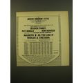 1961 American Shakespeare Festival Advertisemen...