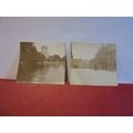 UNKNOWN PLACES . 2 x small photographs =