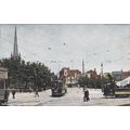 EC246 BRISTOL -THE HORSEFAIR . PRINTED POSTCARD