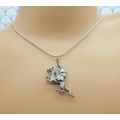 Vintage 925 Sterling Silver Large Dragon Charm ...