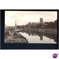 WORCESTER Cathedral Postcard by Harvey Barton