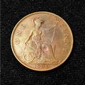 Coin 1930 George V One penny 2418