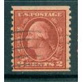 Used 492 2c George Washington Barely Clears A09946
