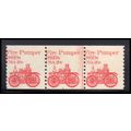 1908 20c Fire Pumper Average MNH Dry Gum PNC 3/...