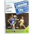 1985 programme Leicester City v. Chelsea
