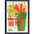 Australia 2012 Christmas - Gift 55c Sheet Used