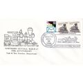 United States 1988 Northern Central Railway FDC...