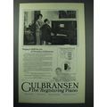 1923 Gulbransen Registering Player Piano Ad