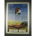 1982 Bush Hog 1440 Disc Harrow Ad - Our Tillage Line