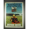 1982 Bush Hog TM-5 Cutter Ad - Manicure a Lawn