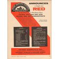 PATENT CHEMICALS INC 1957 announces red petrole...