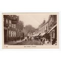 Sun Street Hitchin Postcard RP Hertfordshire