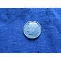 1963 (D) .900% Silver U S A One Dime Coin.
