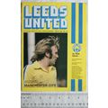 1979 programme Leeds United v. Manchester City