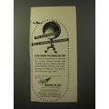 1953 PAL Philippine Air Lines Ad - Be different! Be a world traveler