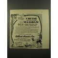 1954 Holland-America Line Cruise Ad - Cruise your way to Europe Maasdam