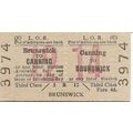 Liverpool Overhead Railway Edmondson Ticket - C...