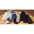Lot of 11 Material S O X Crafts Rags Hand Puppe...