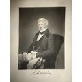 Henry, Lord Brougham - original engraving - 187...
