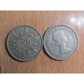 GB 1963 Elizabeth II Florin 2/- Two Shillings Coin