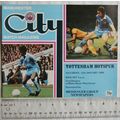 1980 programme Manchester City v. Tottenham Hot...