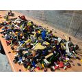 Mixed lego box 3.6kg with star wars pieces etc