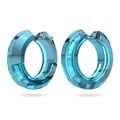 SWAROVSKI Lucent Hoop, Statement, Round shape, ...