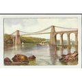 A150 Wales MENAI BRIDGE (Paddle Steamer) Valent...
