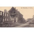 Ruins Of Leke Main Road War Damage Postcard (WD...