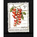 PAPUA NEW GUINEA 1966 SG100 5c FLOWERS FINE USED