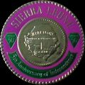 Sierra Leone 1966 Gold Coinage 50c Green Purple...